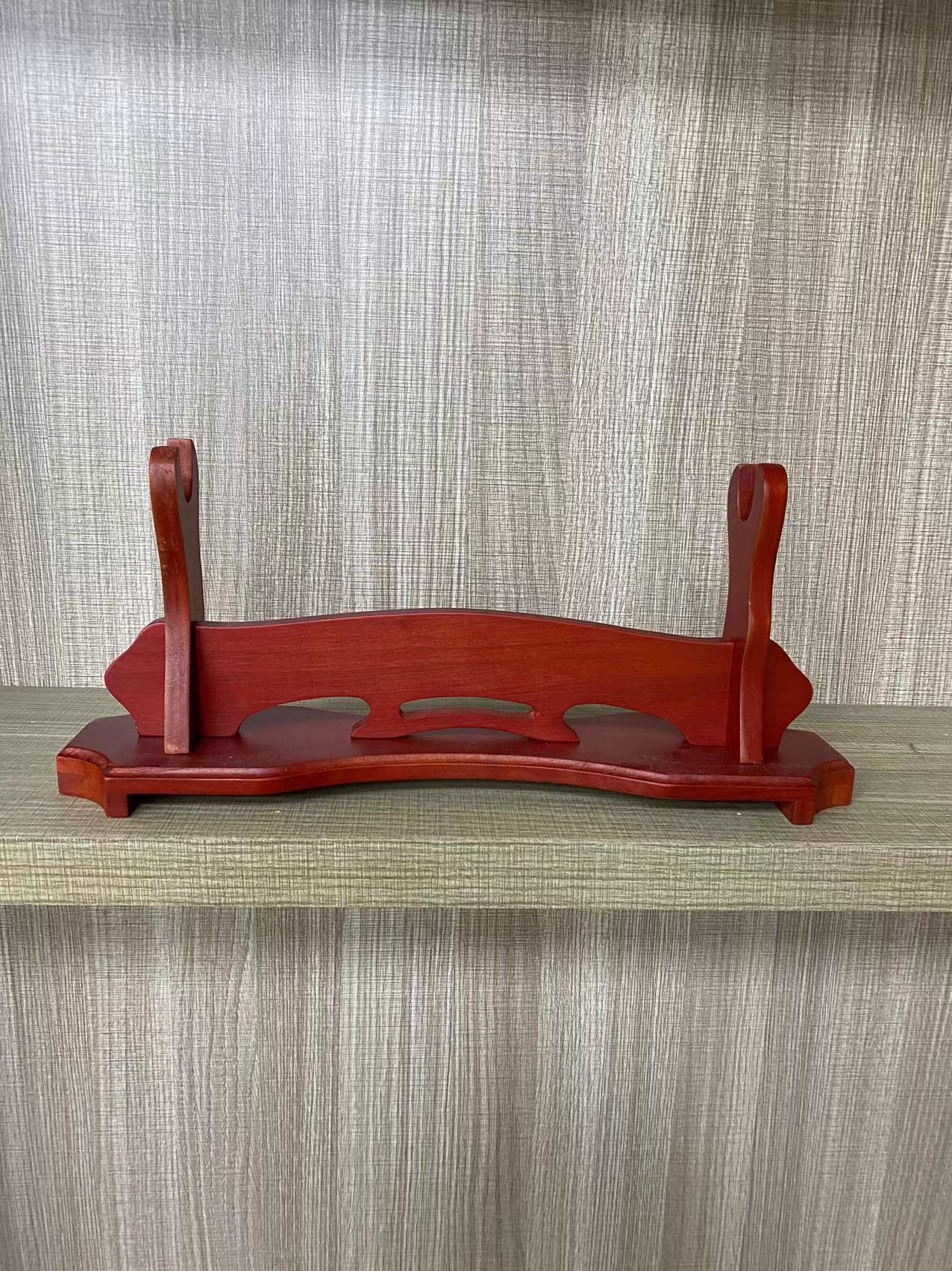 Sword rack solid wood weapon rack